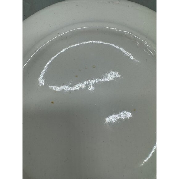 Ceramic Tea Cup Saucer With Holly Berry Design 6" READ - Picture 4 of 7